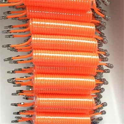 10m Air Line Pu Recoil Spiral Hose