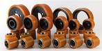 Roda Poliuretana Hitam 125mm